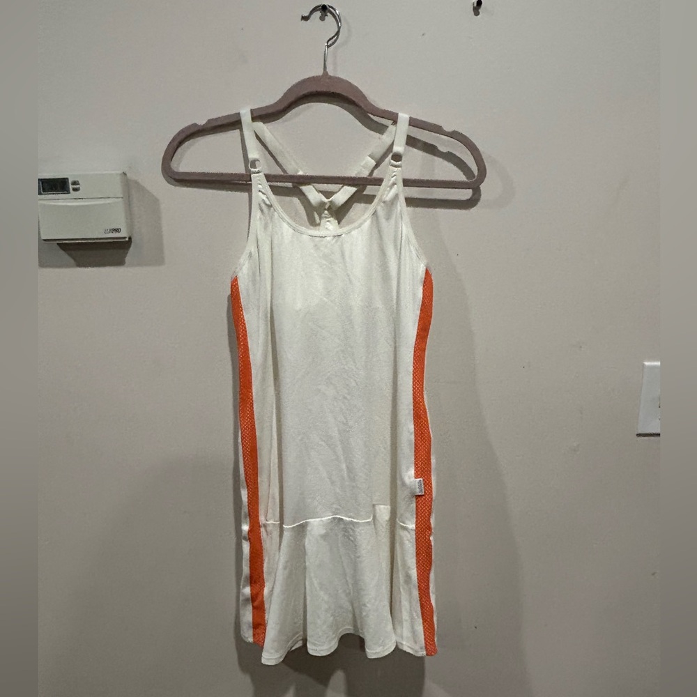 Shock Absorber Women's White and Orange Dress - never worn